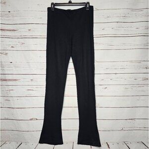 Vince Black Ponte Long Bootcut Leggings